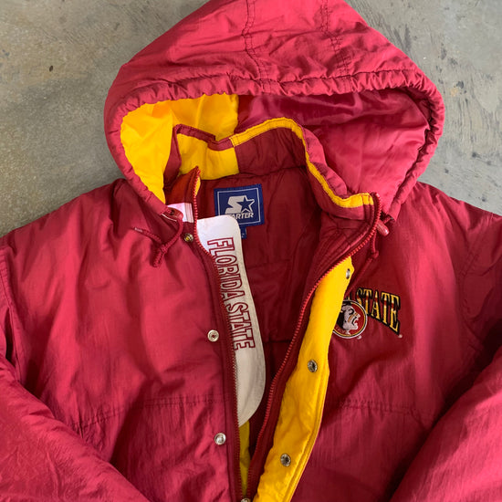 FSU Starter Puffer Jacket - M