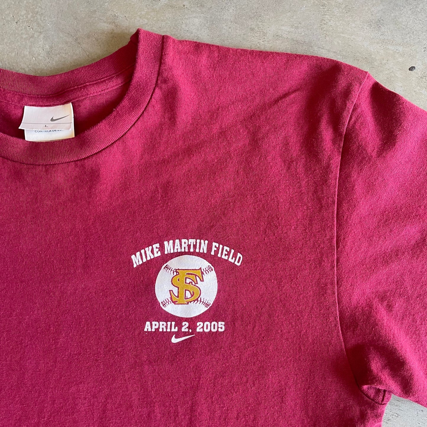 FSU Baseball Mike Martin Field Shirt