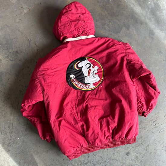 FSU Starter Hooded Puffer Jacket