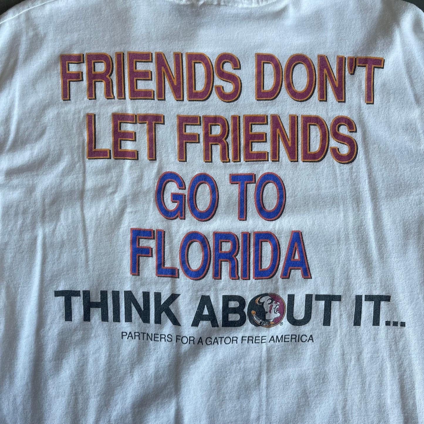 FSU Just Say No Shirt - L