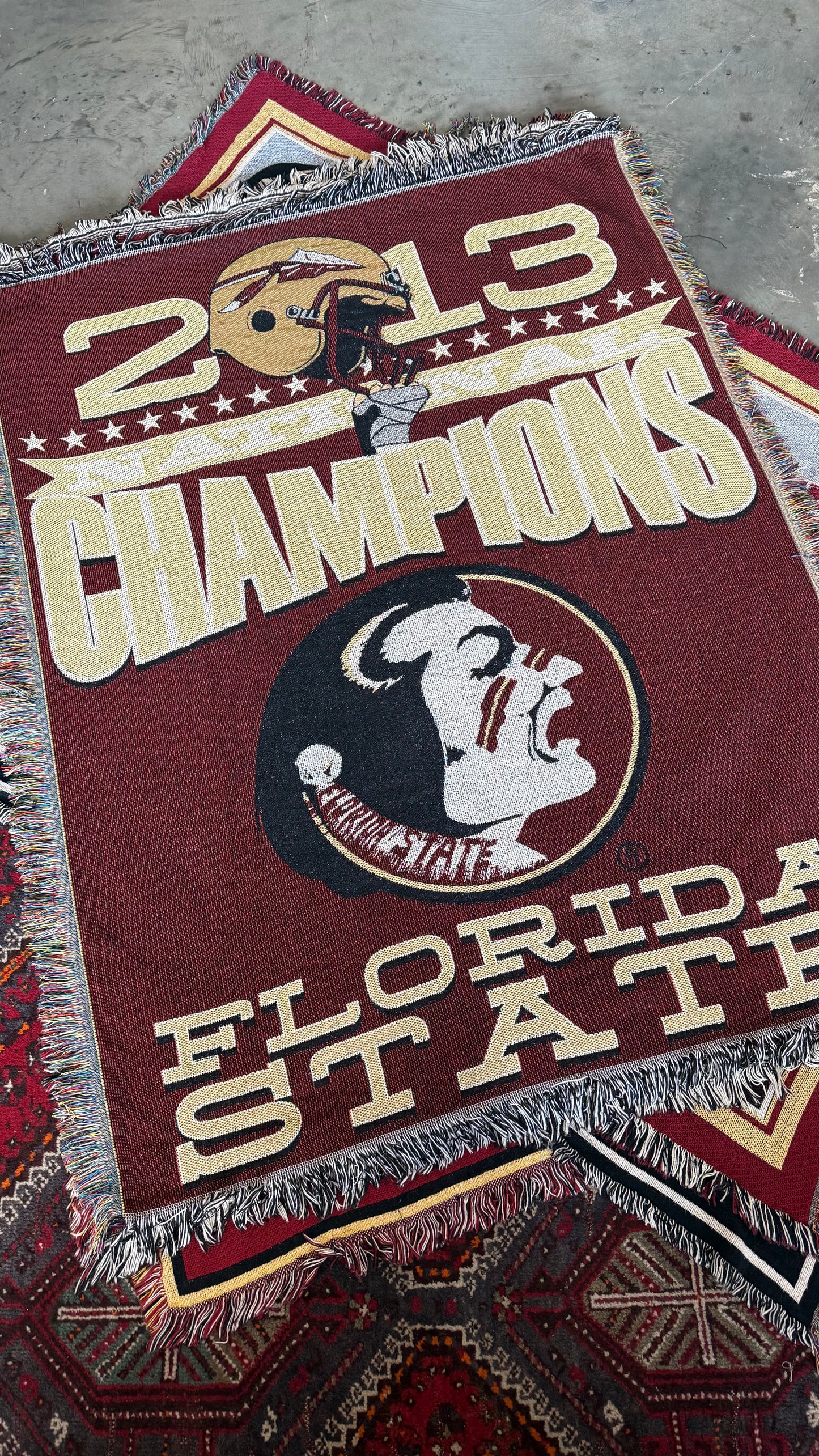 FSU 2013 National Champs Blanket