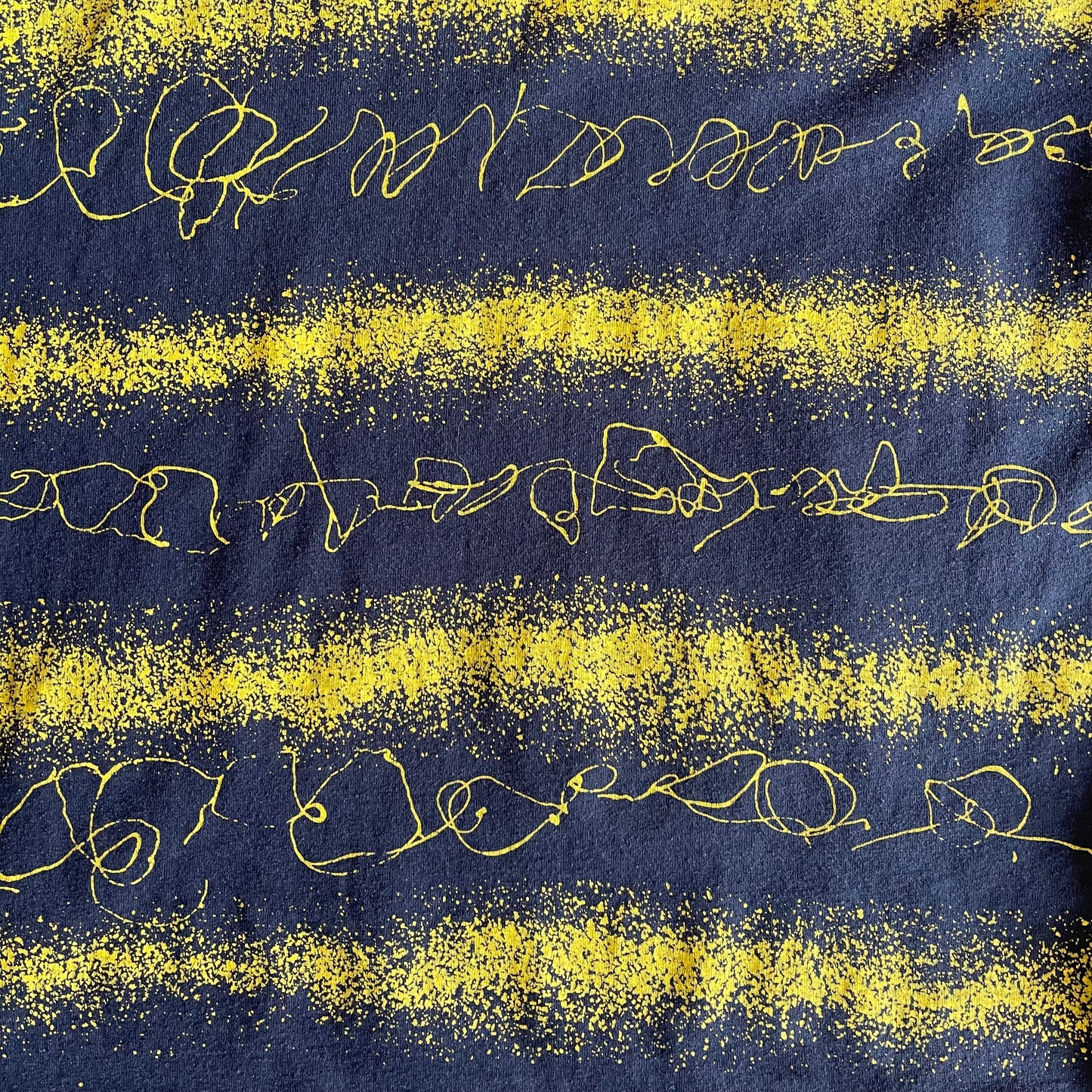 FSU Yellow Striped Paint Shirt