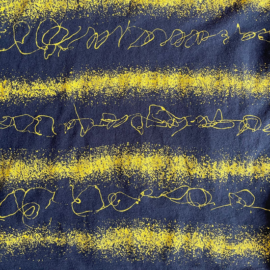 FSU Yellow Striped Paint Shirt