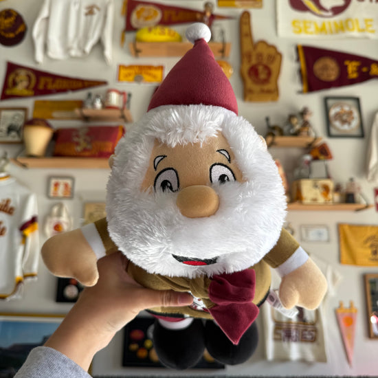 FSU Standing Santa Plush