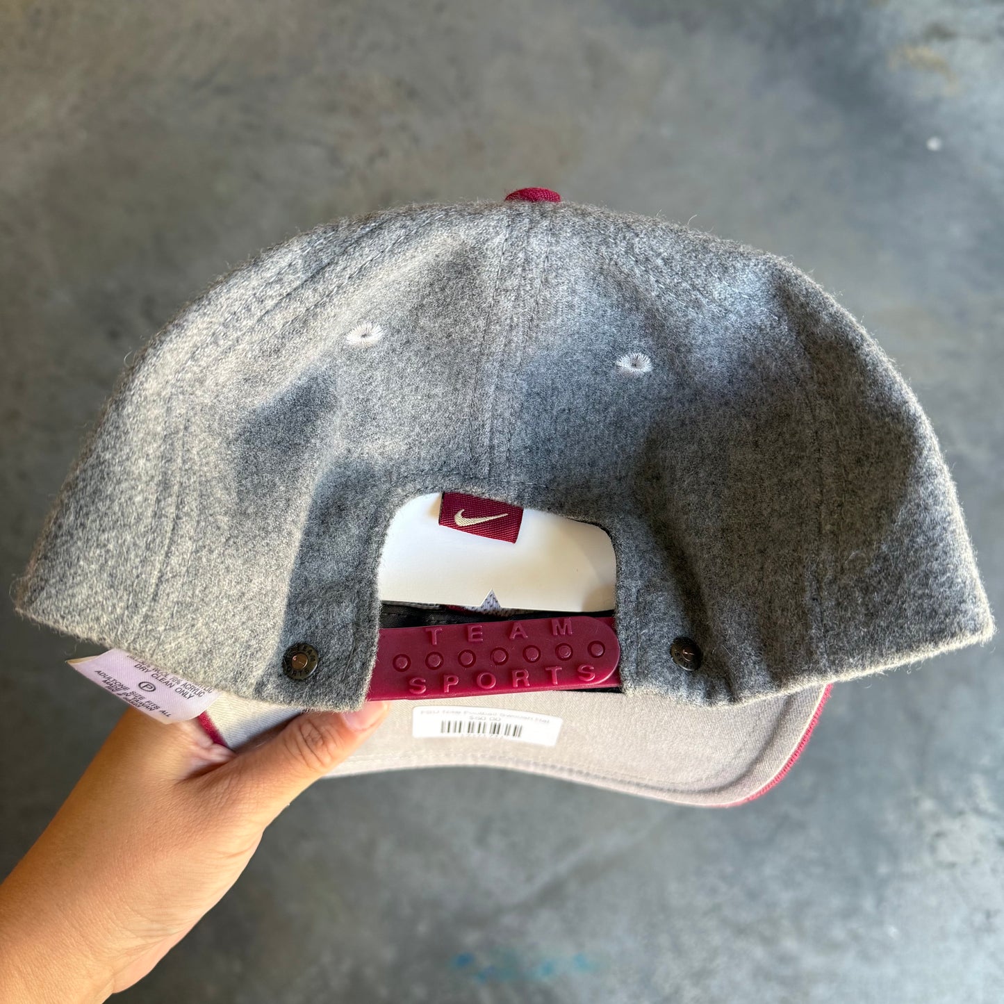 FSU Nike Football Swoosh Hat