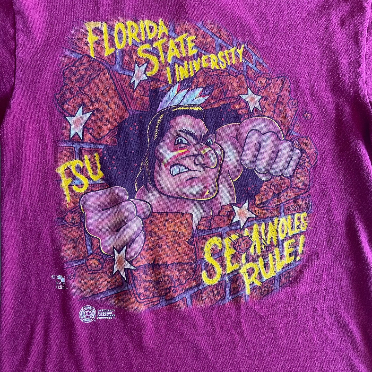 FSU Native Sun Cartoon Shirt
