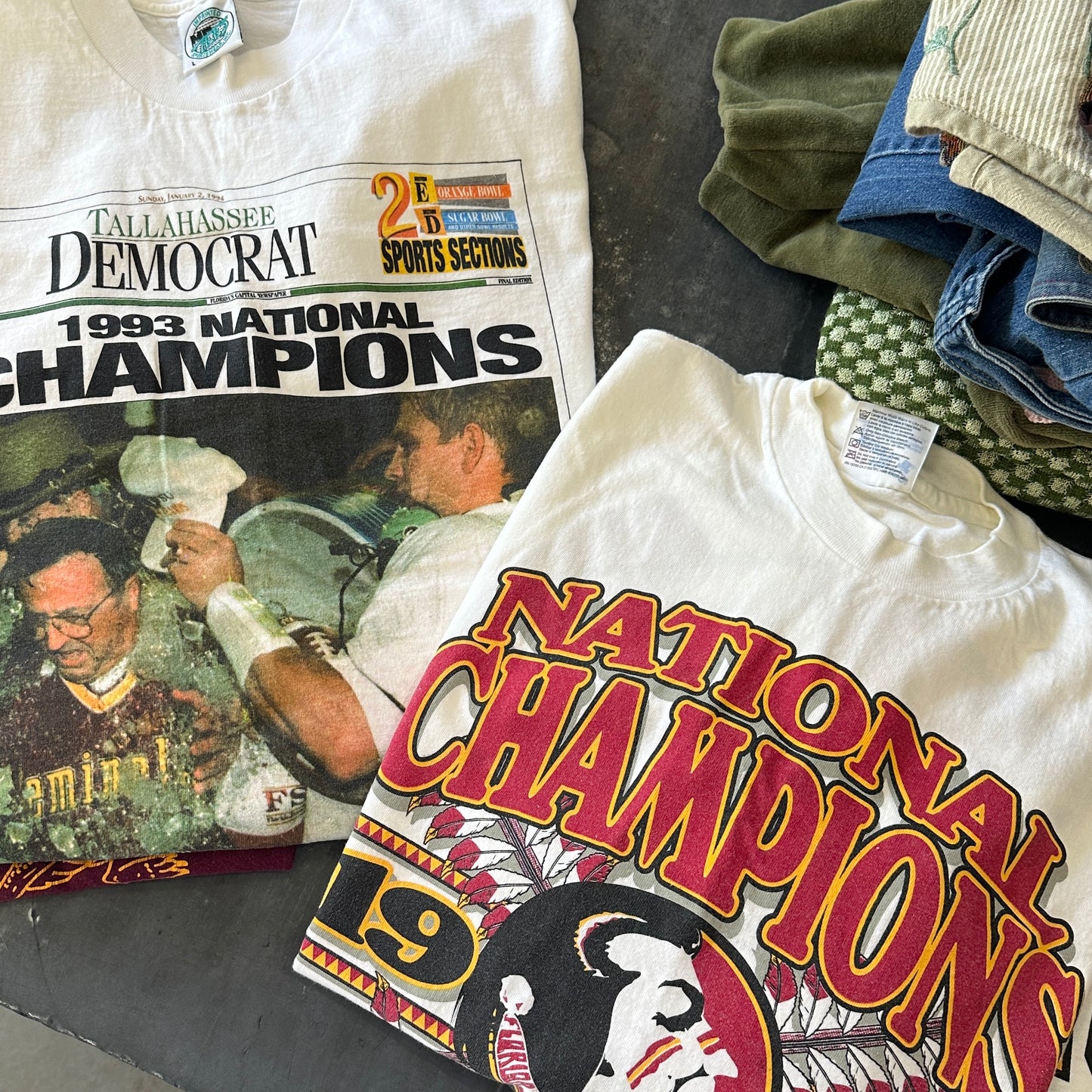 1993 Bowden & National Champs Shirts