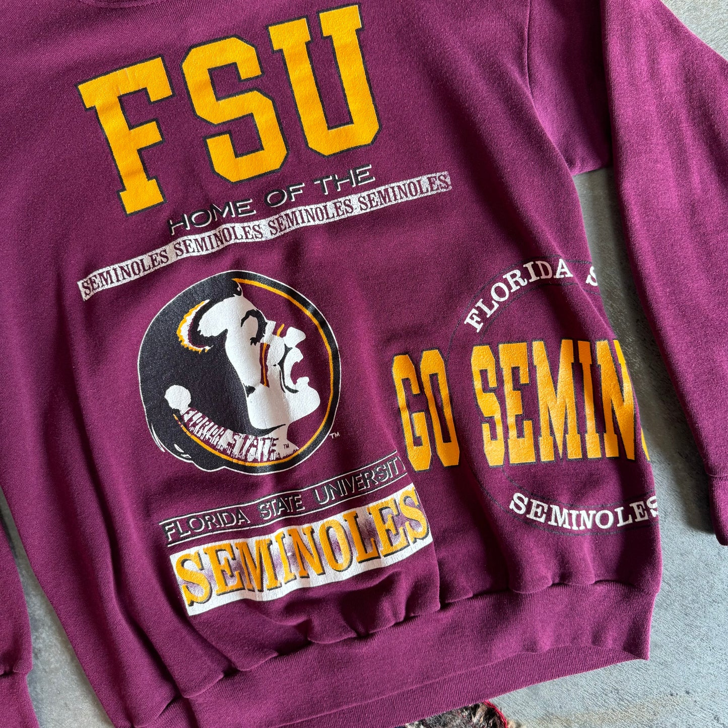 FSU Multi Logo AOP Sweatshirt