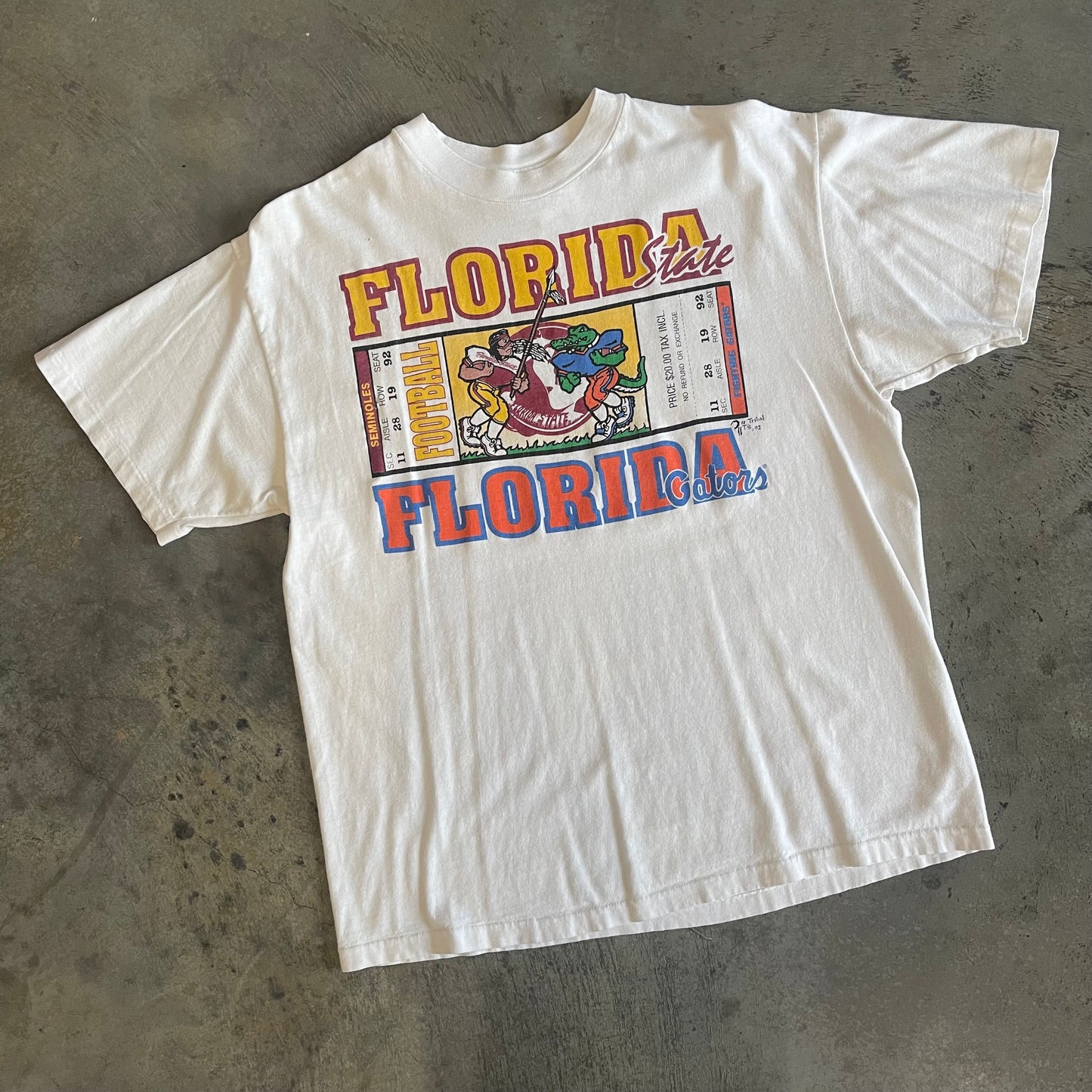 1992 FSU vs. UF Shirt - M