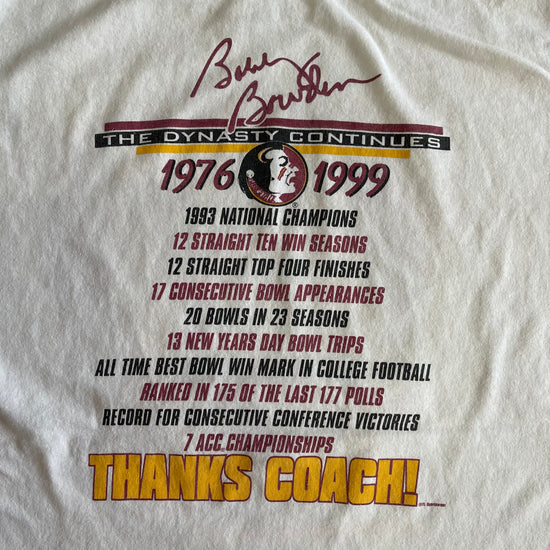 Bobby Bowden Dynasty Shirt