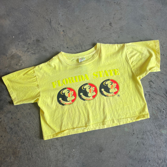 FSU Neon Crop Top