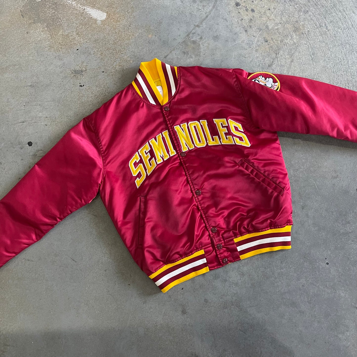 FSU Starter Satin Jacket