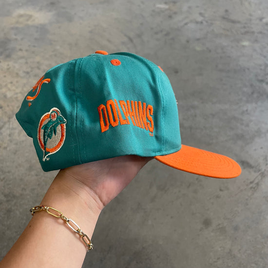 Dolphins Dolphins Dolphins Old Logo Eastport Hat