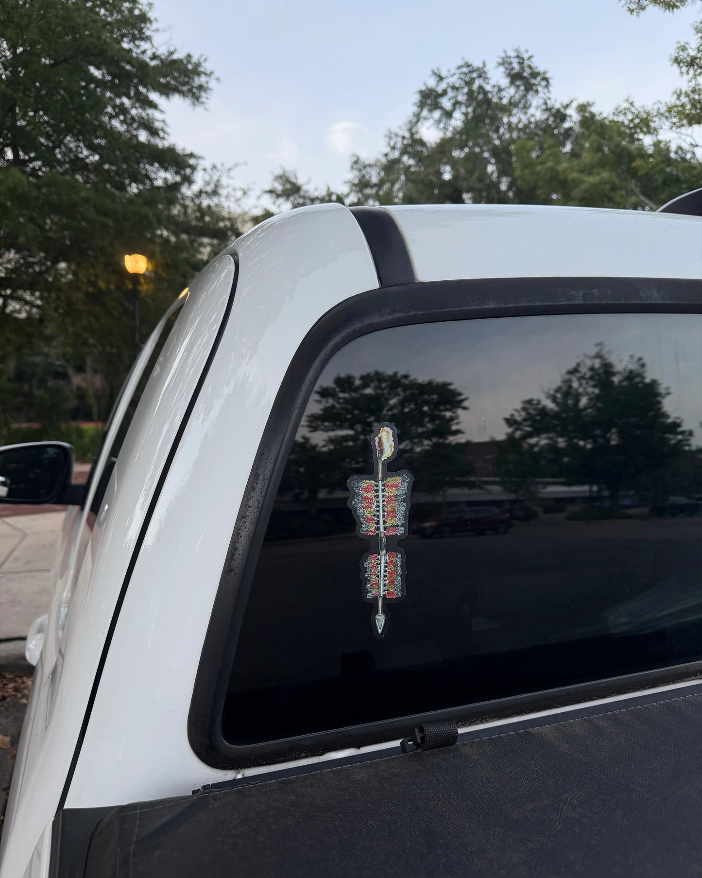 FSU Spear Car Decal - 7" (AXN)