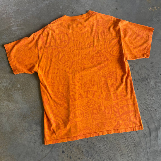 FAMU Orange AOP Tee - XL