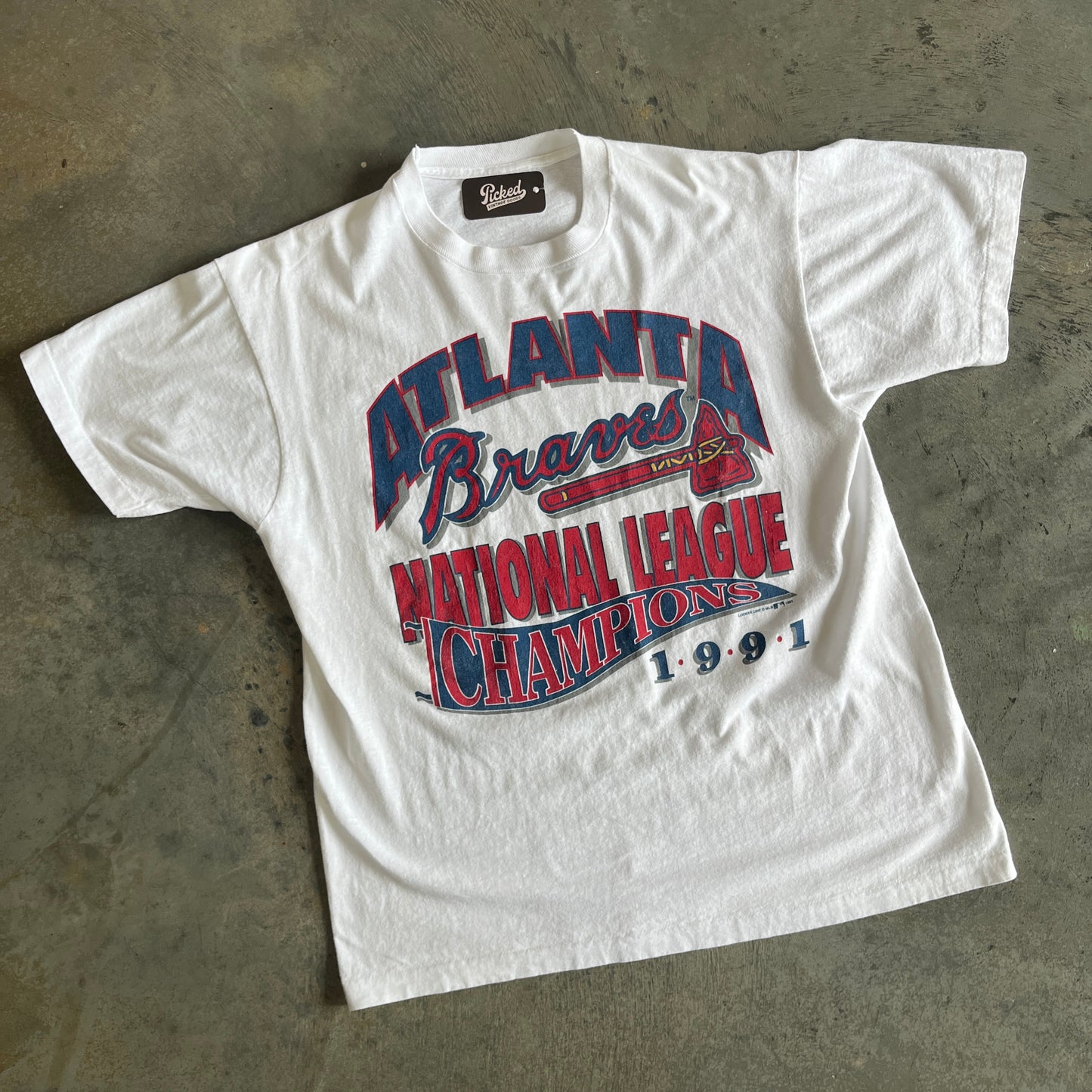 1991 Braves National League Champs Shirt
