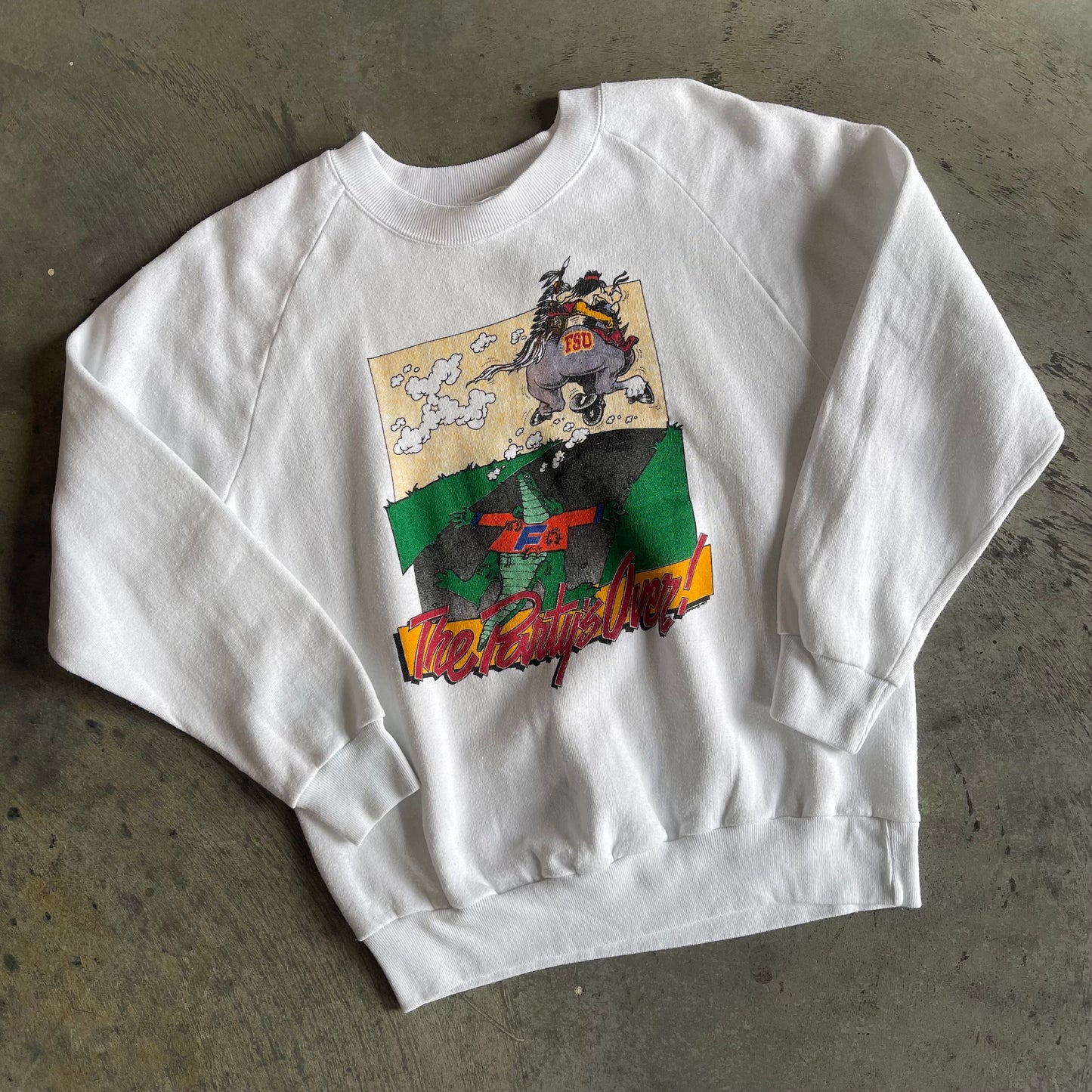 Party's Over FSU vs UF Sweatshirt