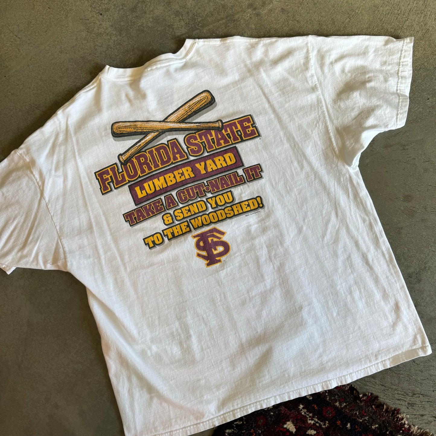 FSU Baseball Hammerin' It Home Shirt - XXL