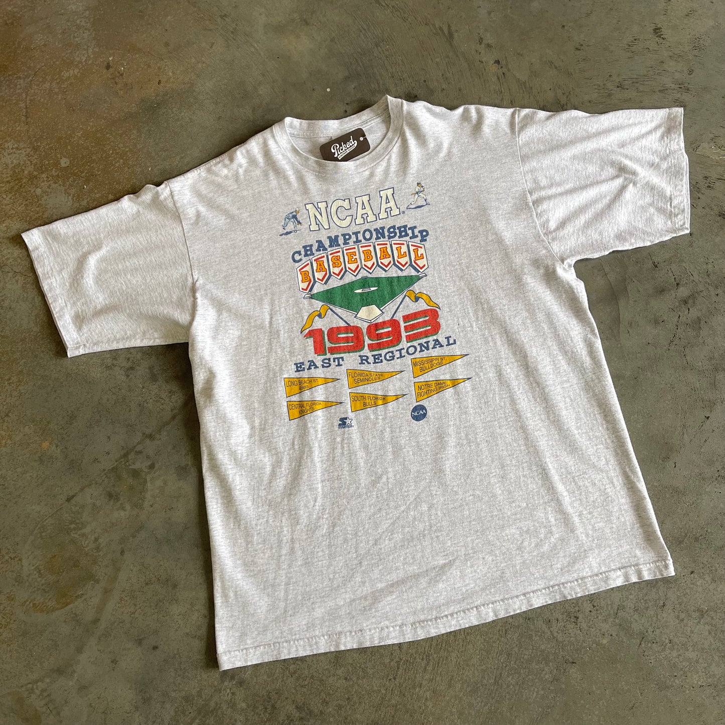 1993 East Regional Baseball Shirt