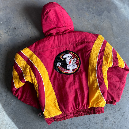 FSU 1/4 Zip Starter Puffer Jacket