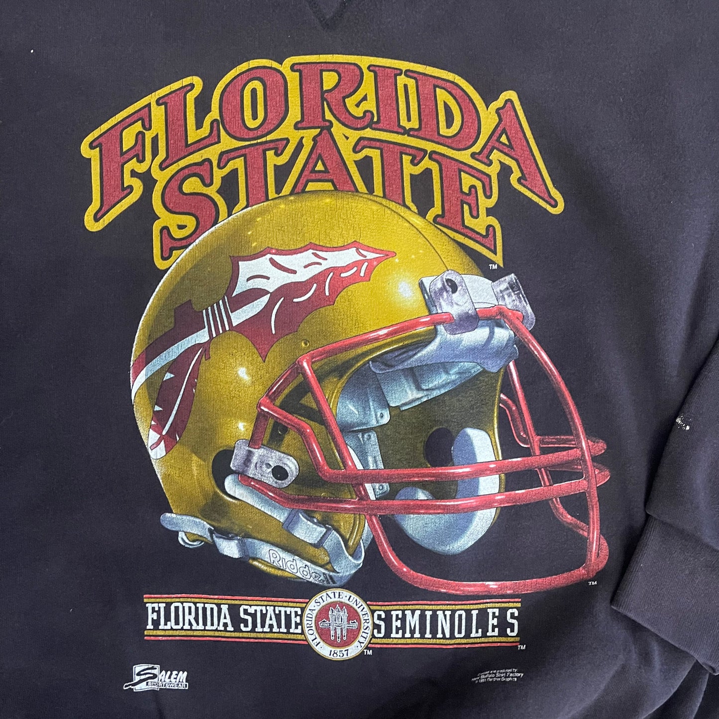 Florida State Helmet Crewneck (As-Is)