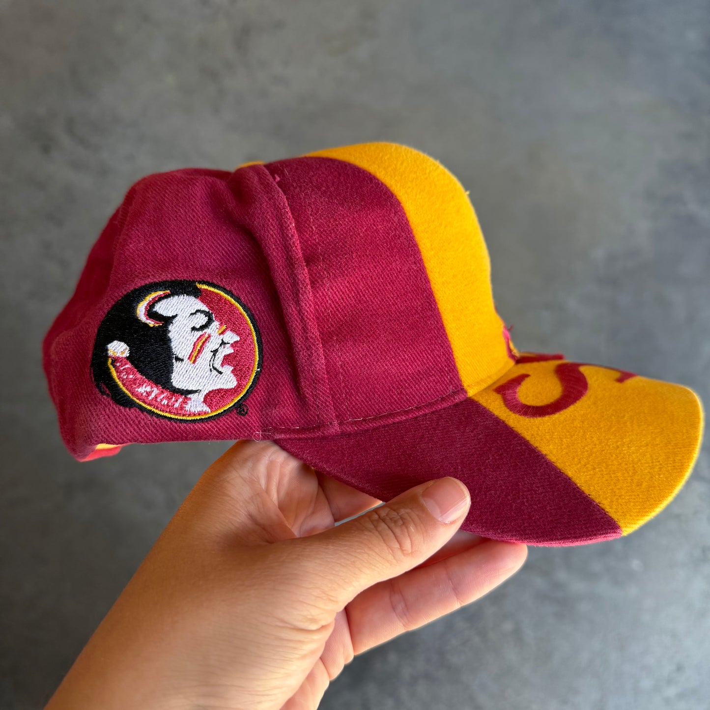Seminoles Wave Spell Out Hat
