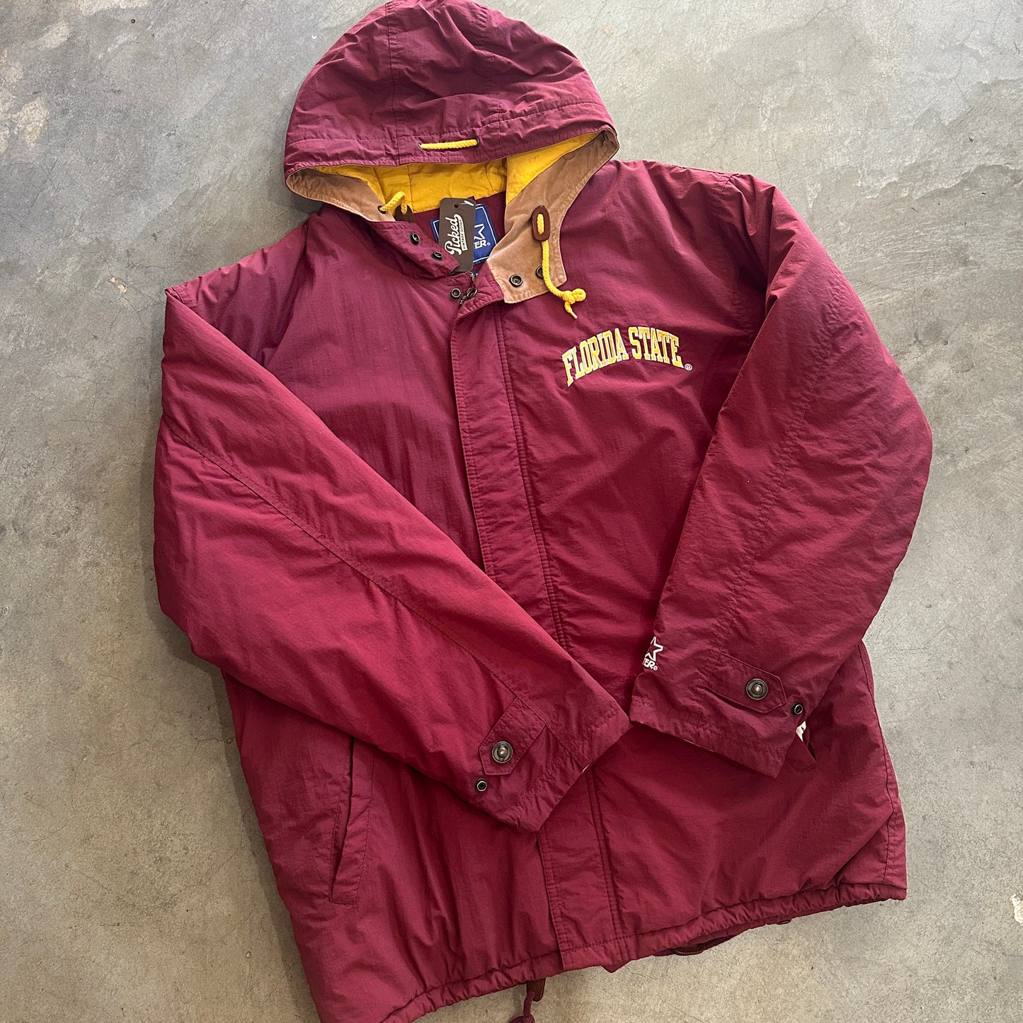 Garnet Florida State Puffer Jacket