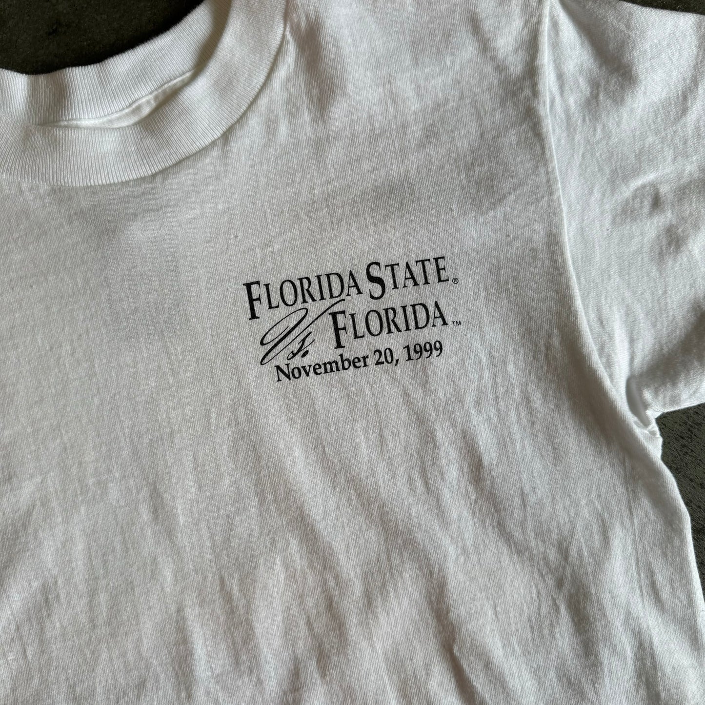 FSU Vs. UF Nov. 20, 1999 Shirt