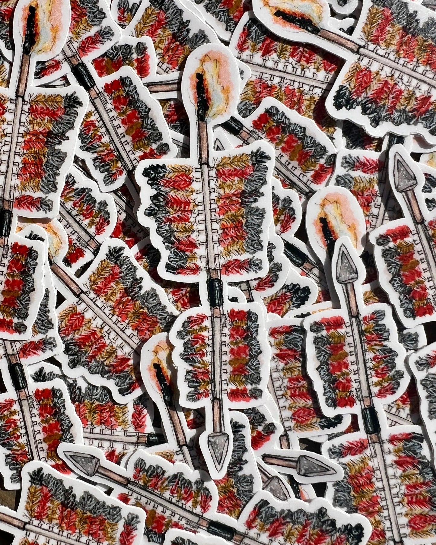 Small Spear Sticker (AXN)