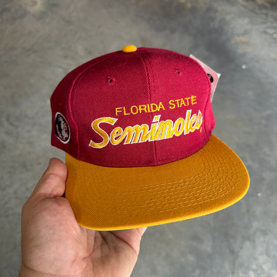 FSU Sports Specialties Double Line Script Hat NWT