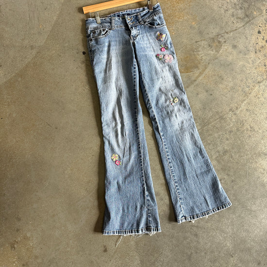 Y2K Angel Butterfly Jeans - 24x29