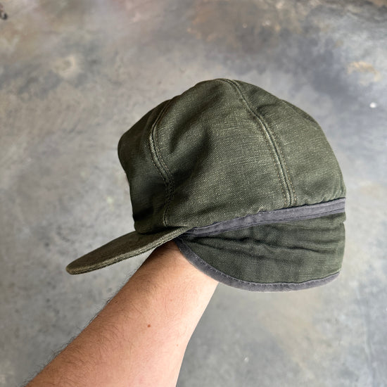 Green Carhartt Flap Hat