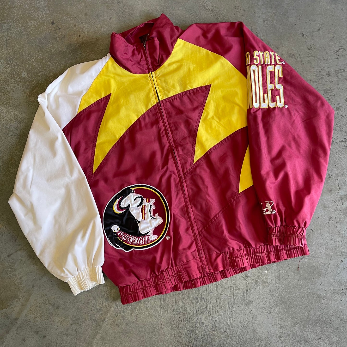 FSU Logo Athletic Shark Tooth Jacket