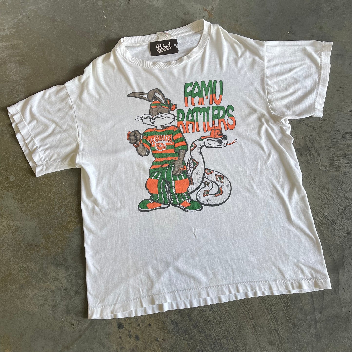 FAMU Black Bugs Bunny  T-Shirt (TRB)
