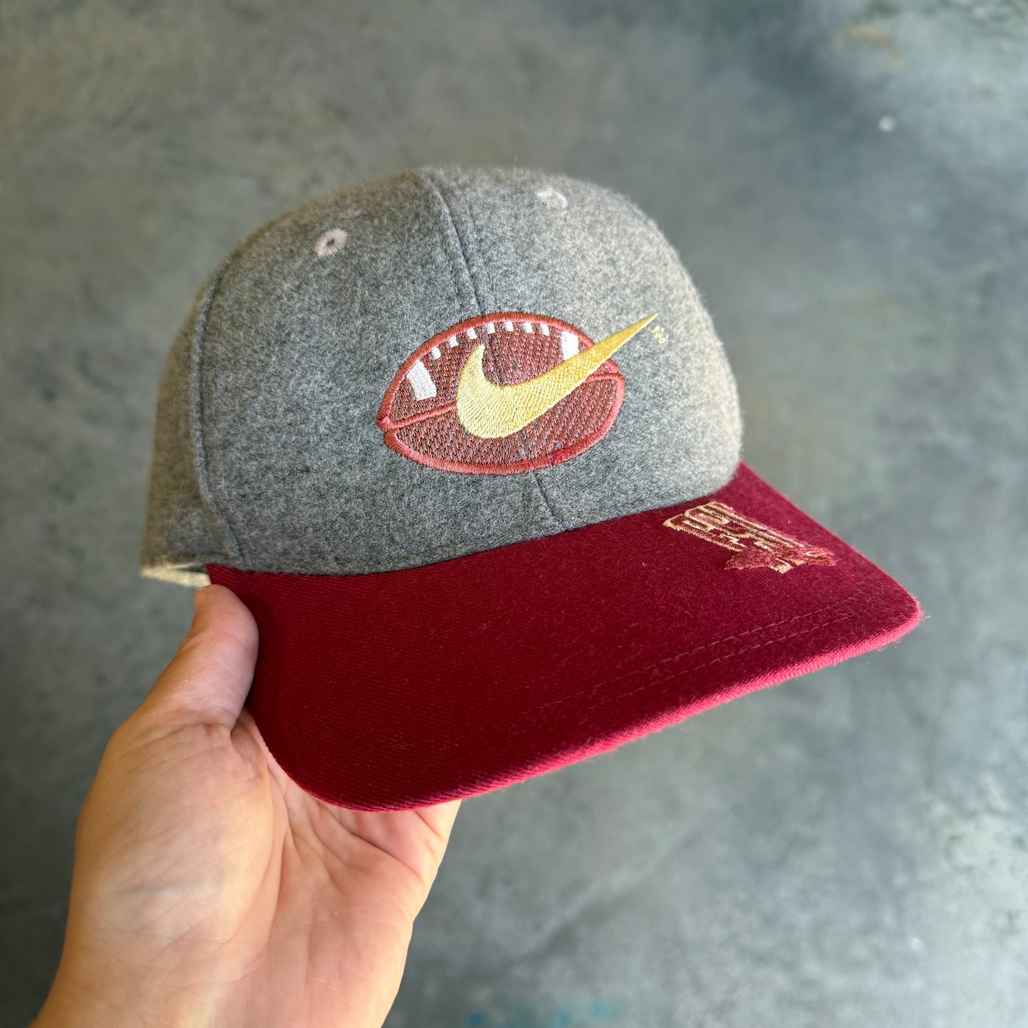 FSU Nike Football Swoosh Hat