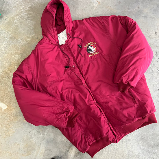 FSU Basketball Puffer Jacket- XXL