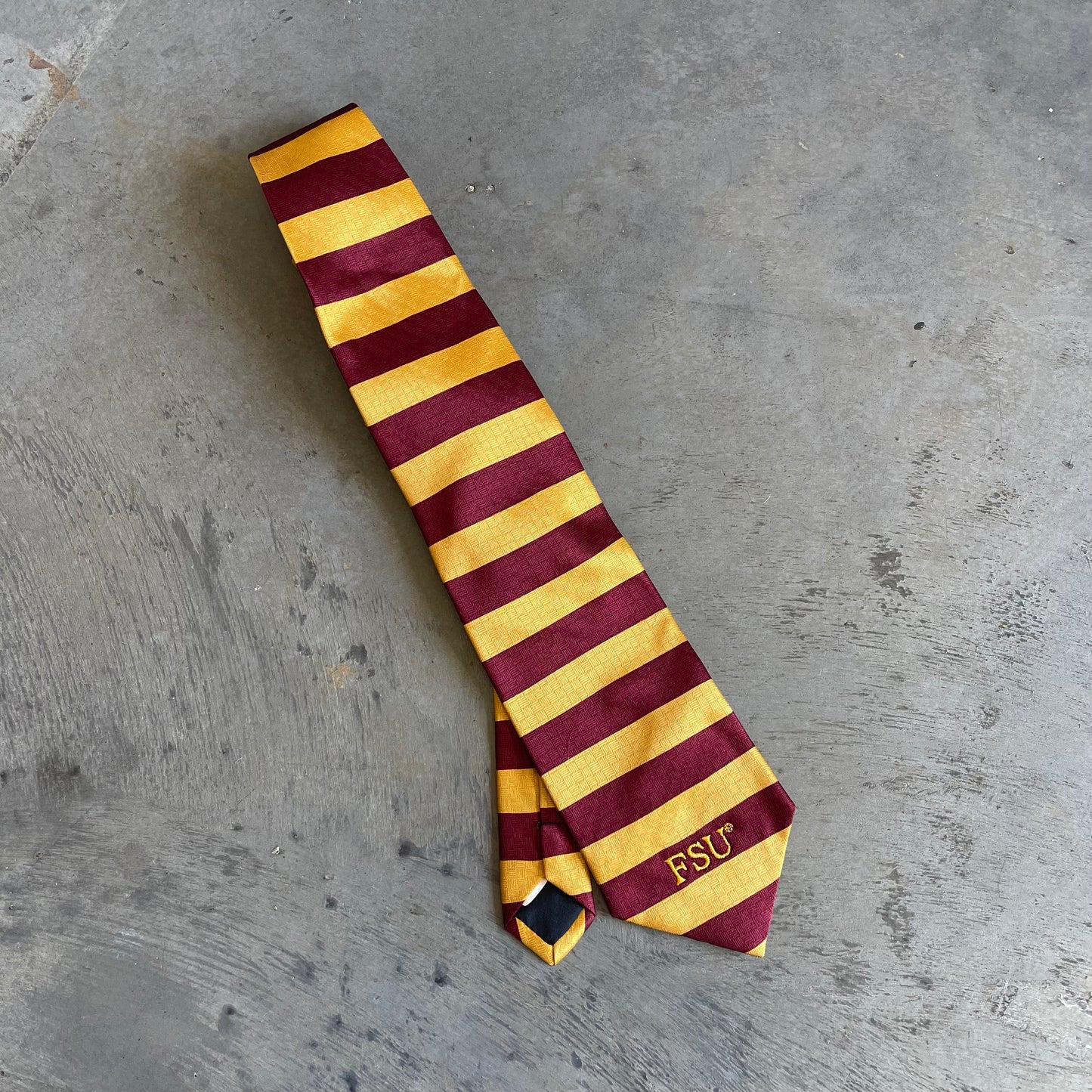FSU Horizontal Stripe Tie