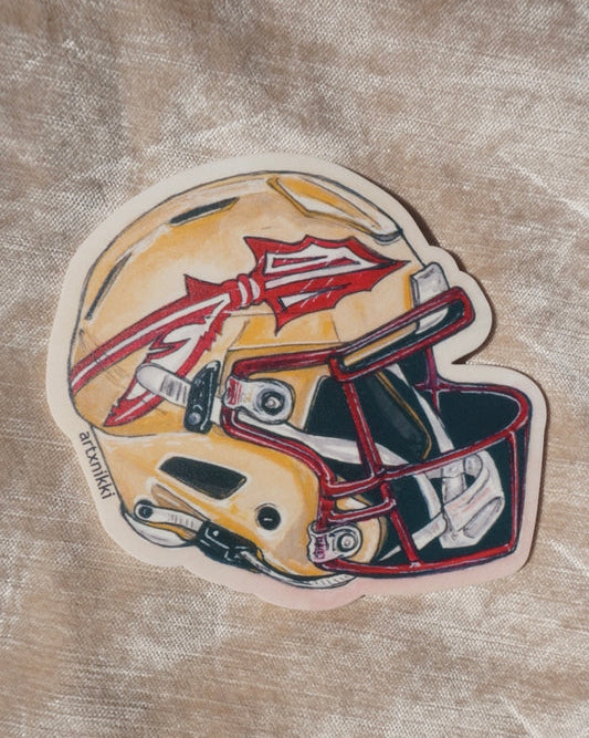 FSU Helmet PVC Coasters (AXN)