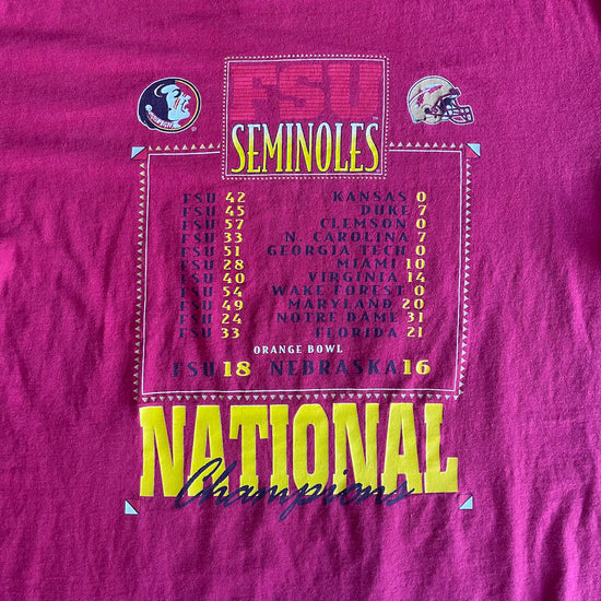 FSU Nutmeg 1993 Champs Shirt