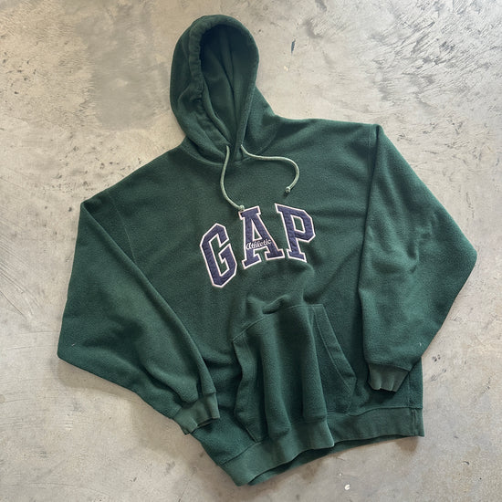 Green Gap Fleece Hoodie