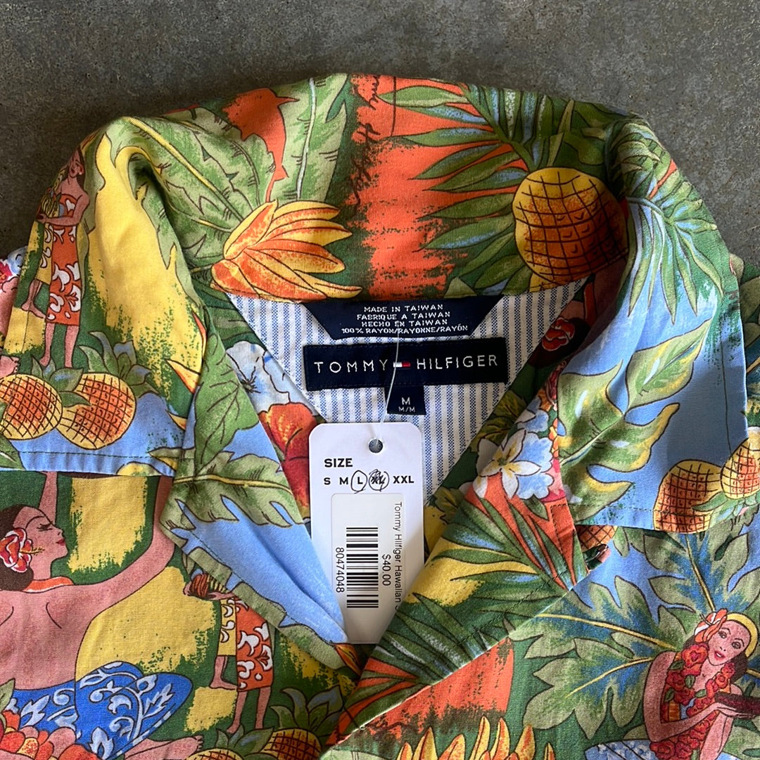 Tommy Hilfiger Hawaiian Shirt - L