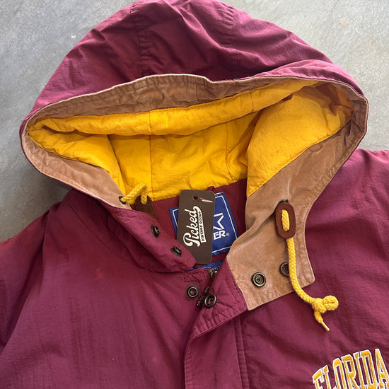 Garnet Florida State Puffer Jacket