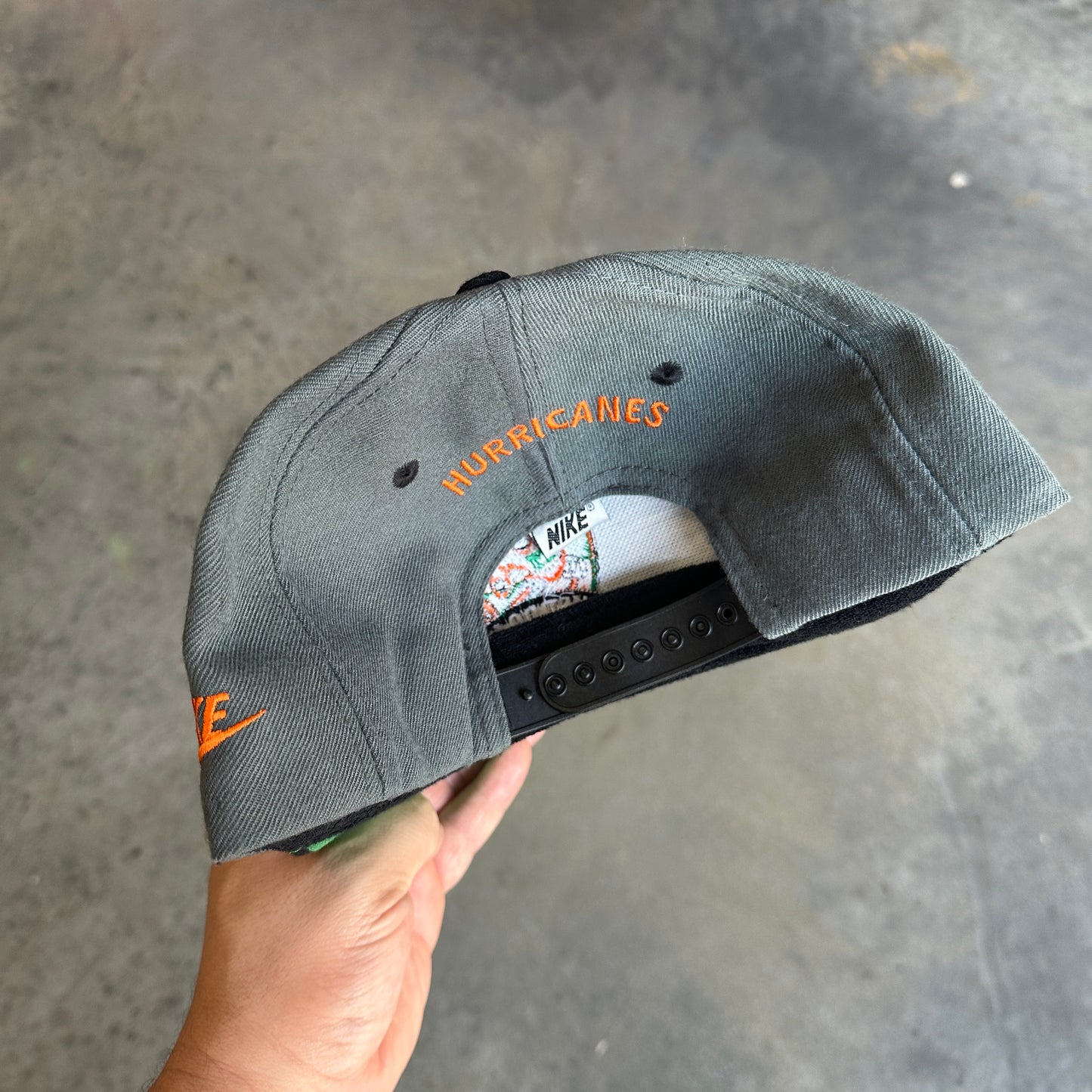 University of Miami Just Do It Nike Hat