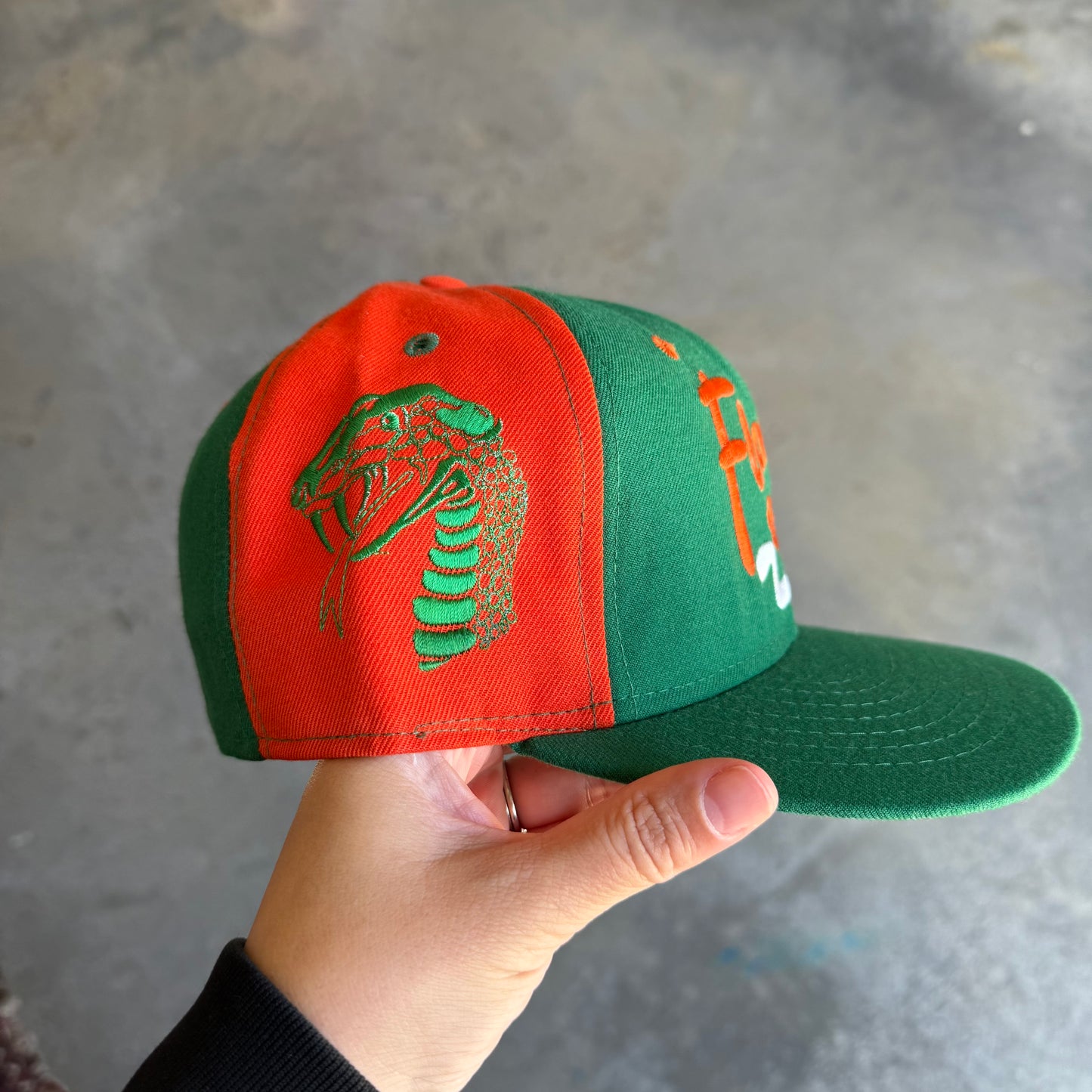 FAMU Roman Fitted Hat - 7-3/8