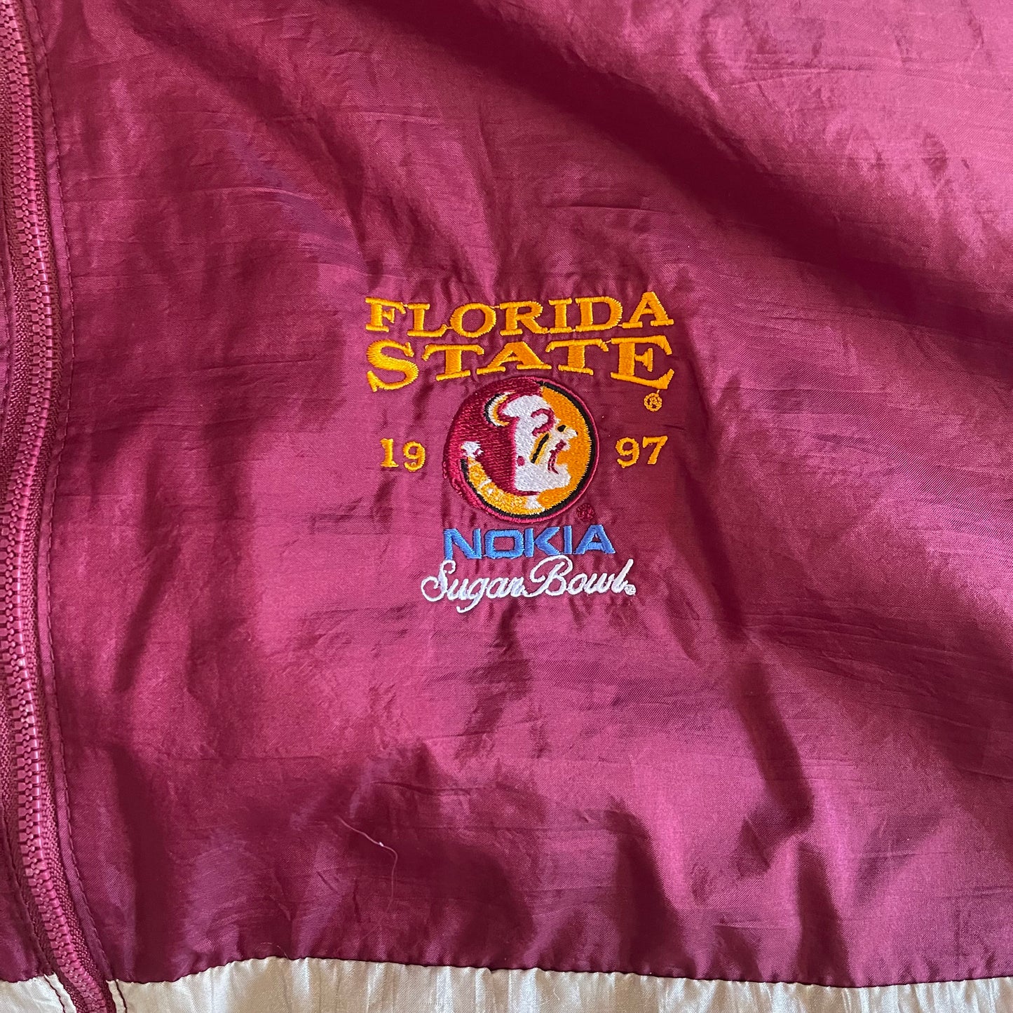FSU Augusta 1997 Nokia Windbreaker