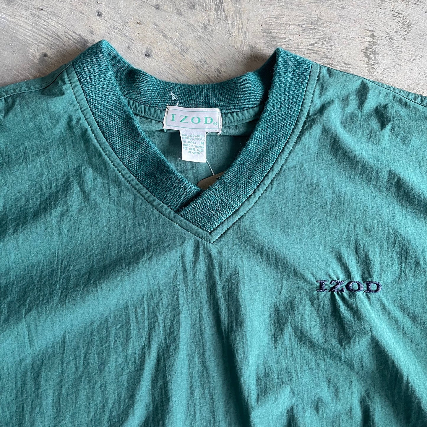 Izod Green Pullover Jacket