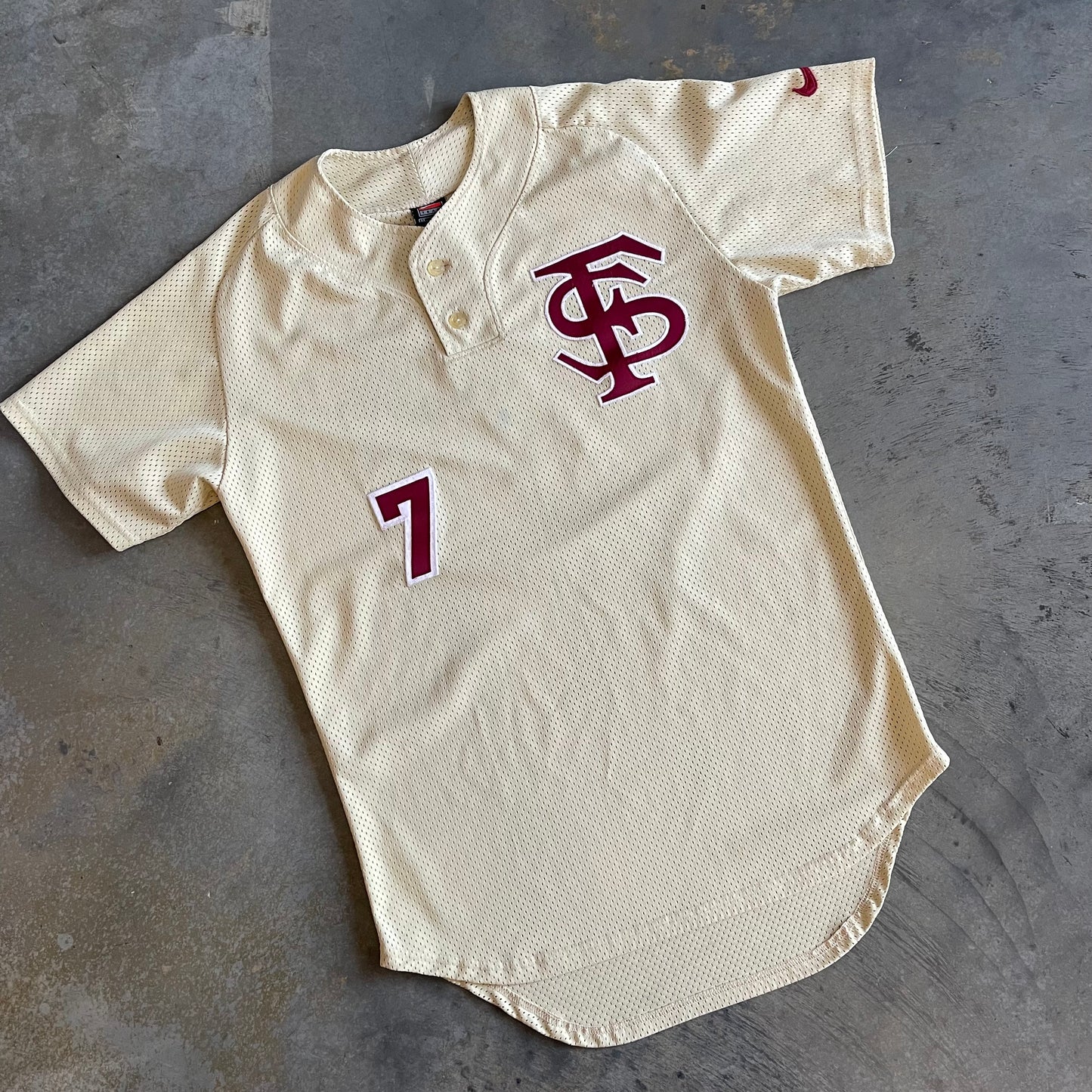 FSU Gold Baseball Jersey (As-Is)