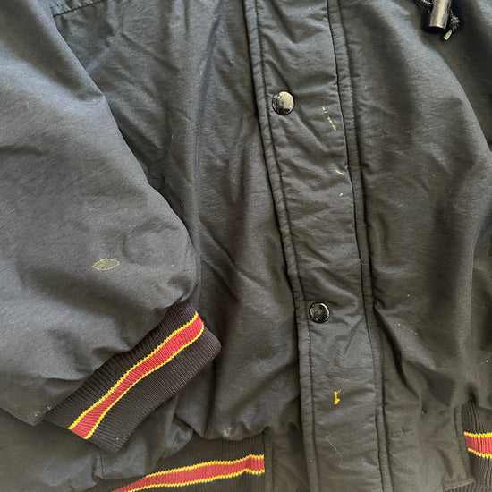 Black Starter Puffer Jacket