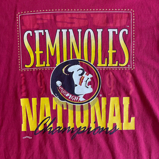FSU Nutmeg 1993 Champs Shirt