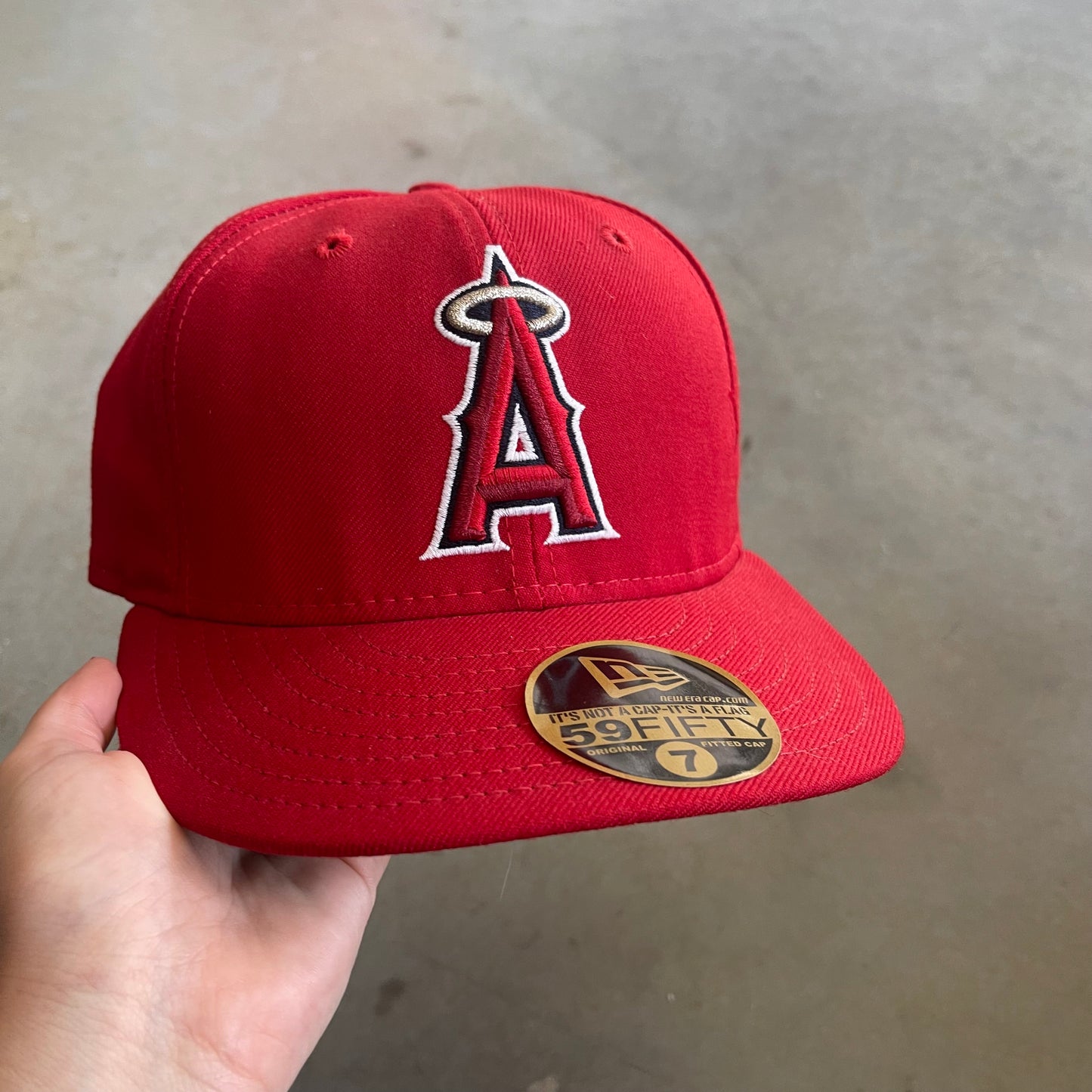 Angels Fitted Hat - Size 7